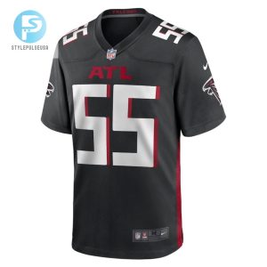 Nate Landman Atlanta Falcons Game Player Jersey Black stylepulseusa 1 2