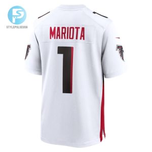 Marcus Mariota Atlanta Falcons Game Player Jersey White stylepulseusa 1 3