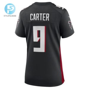 Lorenzo Carter Atlanta Falcons Womens Game Player Jersey Black stylepulseusa 1 3