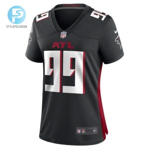 Derrick Tangelo Atlanta Falcons Womens Game Player Jersey Black stylepulseusa 1 2