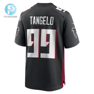 Derrick Tangelo Atlanta Falcons Game Player Jersey Black stylepulseusa 1 3