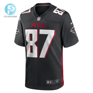 John Fitzpatrick Atlanta Falcons Game Player Jersey Black stylepulseusa 1 2