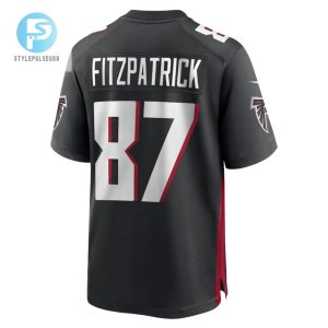 John Fitzpatrick Atlanta Falcons Game Player Jersey Black stylepulseusa 1 3