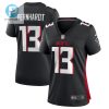 Jared Bernhardt Atlanta Falcons Womens Player Game Jersey Black stylepulseusa 1