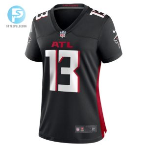 Jared Bernhardt Atlanta Falcons Womens Player Game Jersey Black stylepulseusa 1 2