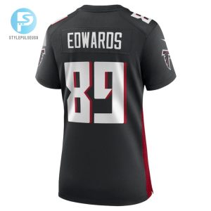 Bryan Edwards Atlanta Falcons Womens Game Player Jersey Black stylepulseusa 1 3