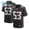 Nick Kwiatkoski Atlanta Falcons Game Player Jersey Black stylepulseusa 1