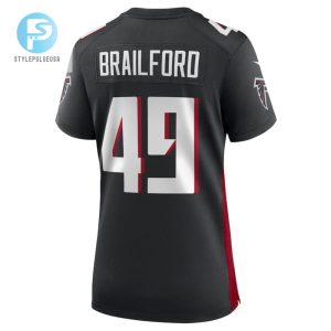 Jordan Brailford Atlanta Falcons Womens Game Player Jersey Black stylepulseusa 1 3