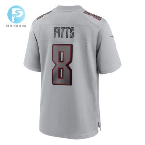 Kyle Pitts 8 Atlanta Falcons Atmosphere Fashion Game Jersey Gray stylepulseusa 1 2