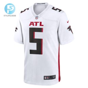 Drake London Atlanta Falcons Away Game Player Jersey White stylepulseusa 1 2