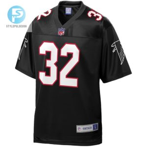 Jamal Anderson 32 Atlanta Falcons Pro Line Retired Player Jersey Black stylepulseusa 1 2