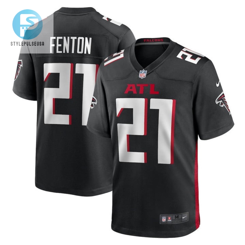 Rashad Fenton 21 Atlanta Falcons Game Player Jersey Black stylepulseusa 1