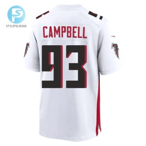 Calais Campbell 93 Atlanta Falcons Men Game Jersey White stylepulseusa 1 2