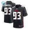 Calais Campbell 93 Atlanta Falcons Men Game Jersey Black stylepulseusa 1