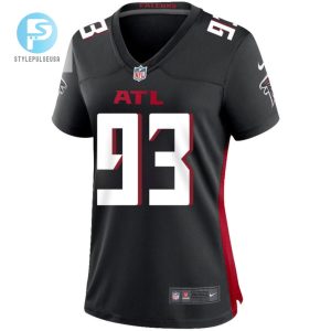 Calais Campbell 93 Atlanta Falcons Women Game Jersey Black stylepulseusa 1 2