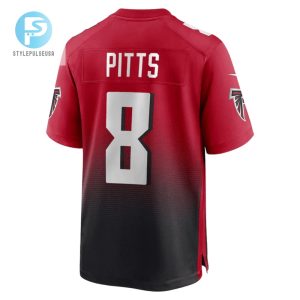 Kyle Pitts 8 Atlanta Falcons Alternate Game Jersey Red stylepulseusa 1 3