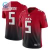 Drake London 5 Atlanta Falcons Men Vapor Limited Jersey Red stylepulseusa 1