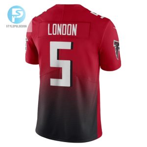 Drake London 5 Atlanta Falcons Men Vapor Limited Jersey Red stylepulseusa 1 3