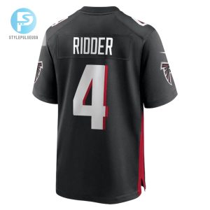 Desmond Ridder 4 Atlanta Falcons Game Jersey Men Black stylepulseusa 1 3