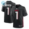 Bijan Robinson Atlanta Falcons 2023 Nfl Draft First Round Pick Game Jersey Black stylepulseusa 1