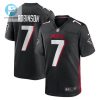 Bijan Robinson 7 Atlanta Falcons Youth 2023 Draft First Round Pick Game Jersey Black stylepulseusa 1