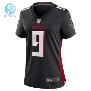 Desmond Ridder 9 Atlanta Falcons Womens Game Player Jersey Black stylepulseusa 1 2