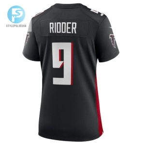 Desmond Ridder 9 Atlanta Falcons Womens Game Player Jersey Black stylepulseusa 1 3