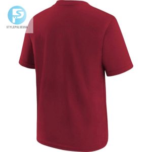 Atlanta Falcons Icon Logo Tshirt Red stylepulseusa 1 2