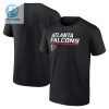 Atlanta Falcons Stacked Tshirt Black stylepulseusa 1