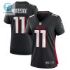 Logan Woodside 11 Atlanta Falcons Womens Team Game Jersey Black stylepulseusa 1