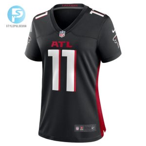 Logan Woodside 11 Atlanta Falcons Womens Team Game Jersey Black stylepulseusa 1 2