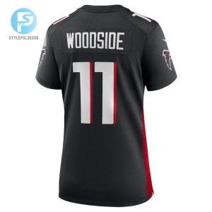 Logan Woodside 11 Atlanta Falcons Womens Team Game Jersey Black stylepulseusa 1 3