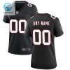 Atlanta Falcons Womens Throwback Custom Game Jersey Black stylepulseusa 1