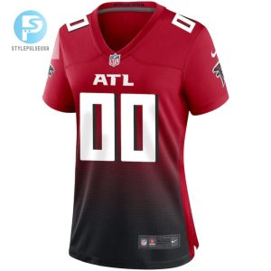 Atlanta Falcons Womens Custom Alternate Game Jersey Red stylepulseusa 1 2