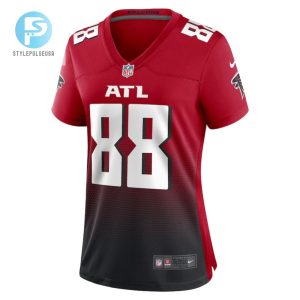 Tony Gonzalez 88 Atlanta Falcons Women Retired Game Jersey Red stylepulseusa 1 2