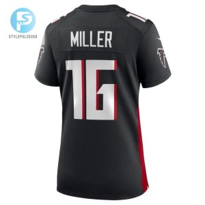 Scotty Miller 16 Atlanta Falcons Womens Game Jersey Black stylepulseusa 1 2