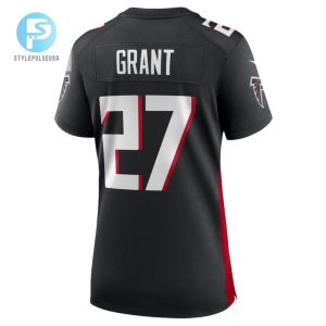 Richie Grant 27 Atlanta Falcons Womens Game Jersey Black stylepulseusa 1 2