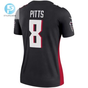 Kyle Pitts 8 Atlanta Falcons Womens Legend Jersey Black stylepulseusa 1 2