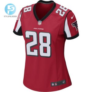 Warrick Dunn 28 Atlanta Falcons Womens Retired Game Jersey Red stylepulseusa 1 1