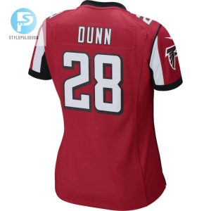 Warrick Dunn 28 Atlanta Falcons Womens Retired Game Jersey Red stylepulseusa 1 2