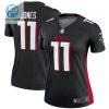 Julio Jones 11 Atlanta Falcons Womens Legend Jersey Black stylepulseusa 1