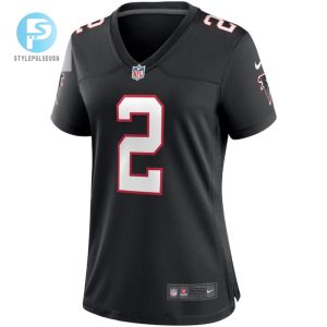 Matt Ryan 2 Atlanta Falcons Womens Throwback Game Jersey Black stylepulseusa 1 1