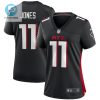 Julio Jones 11 Atlanta Falcons Womens Game Jersey Black stylepulseusa 1