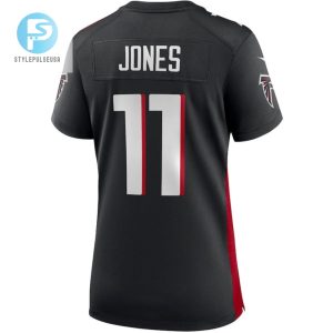 Julio Jones 11 Atlanta Falcons Womens Game Jersey Black stylepulseusa 1 2