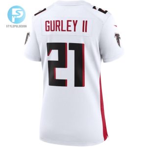 Todd Gurley Ii 21 Atlanta Falcons Womens Game Jersey White stylepulseusa 1 2