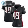 Liam Mccullough 49 Atlanta Falcons Game Women Jersey Black stylepulseusa 1