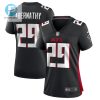 Micah Abernathy 29 Atlanta Falcons Game Women Jersey Black stylepulseusa 1