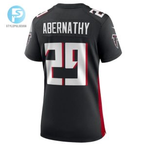 Micah Abernathy 29 Atlanta Falcons Game Women Jersey Black stylepulseusa 1 2