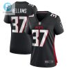 Demarcco Hellams 37 Atlanta Falcons Game Women Jersey Black stylepulseusa 1