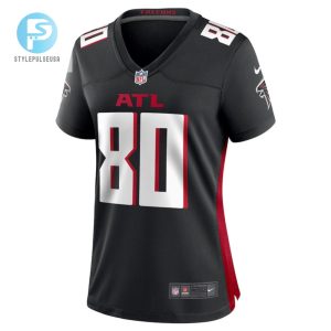 Josh Ali 80 Atlanta Falcons Game Women Jersey Black stylepulseusa 1 1